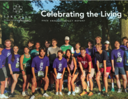 2025 Celebrating the Living Magazine - Cover Photo